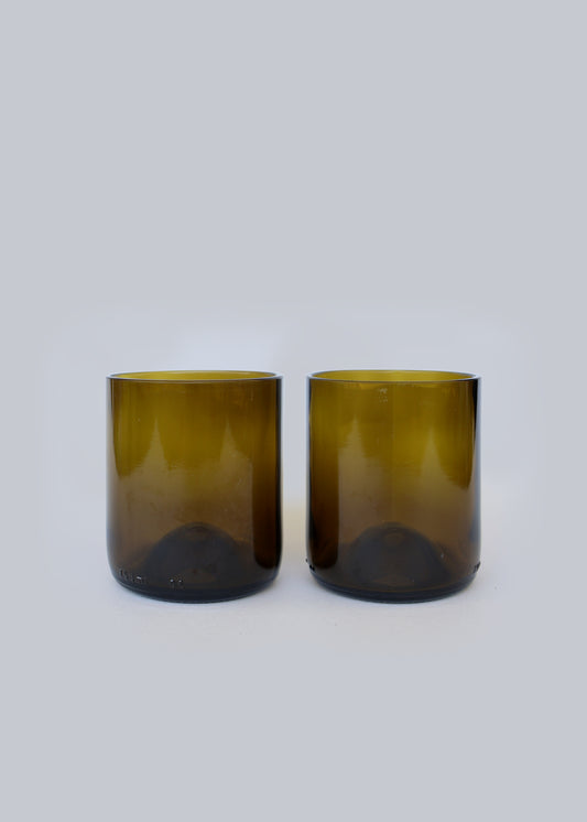 Second Pour Glass Cups