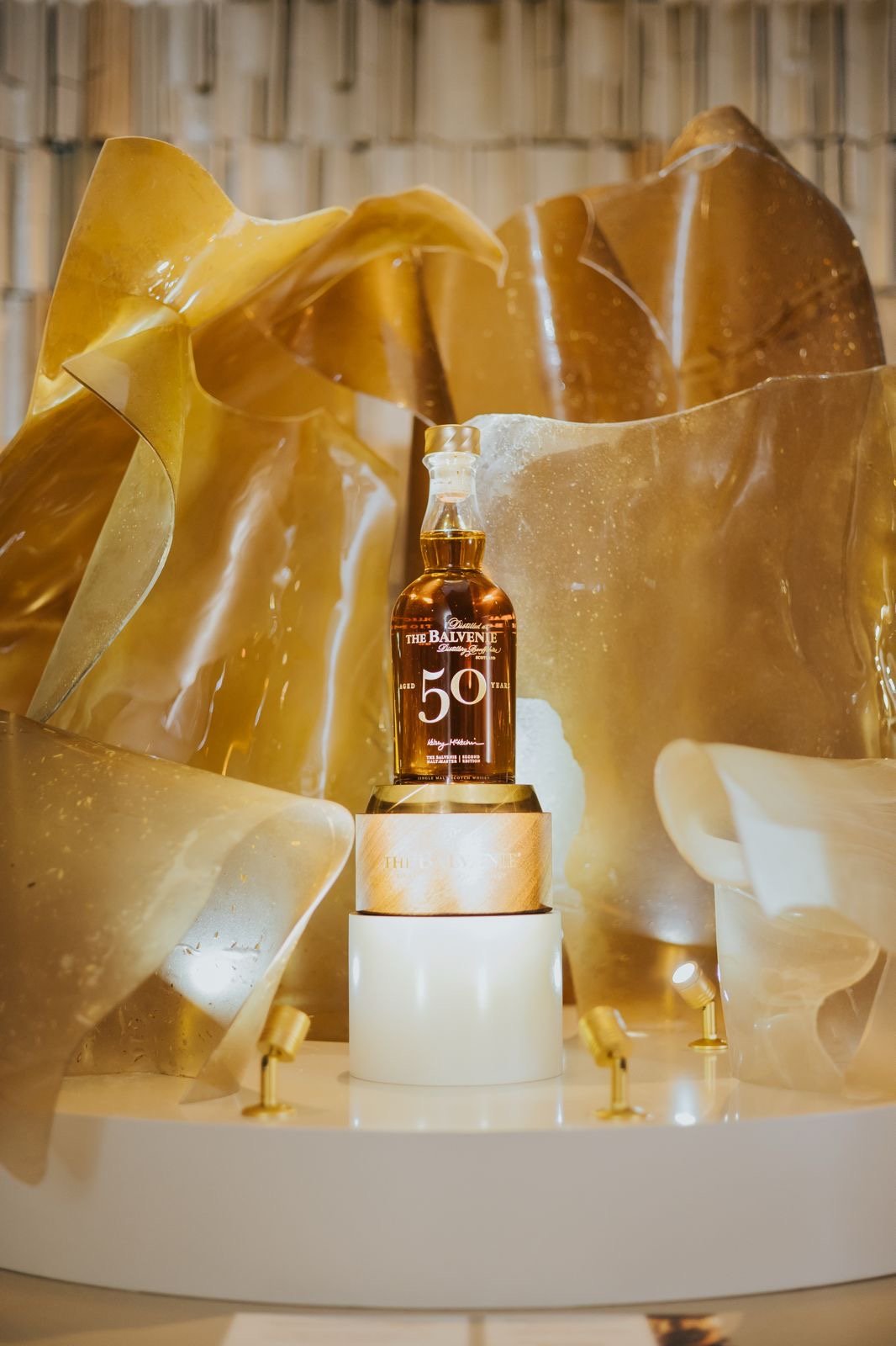 The Balvenie 50 Whiskey Installation